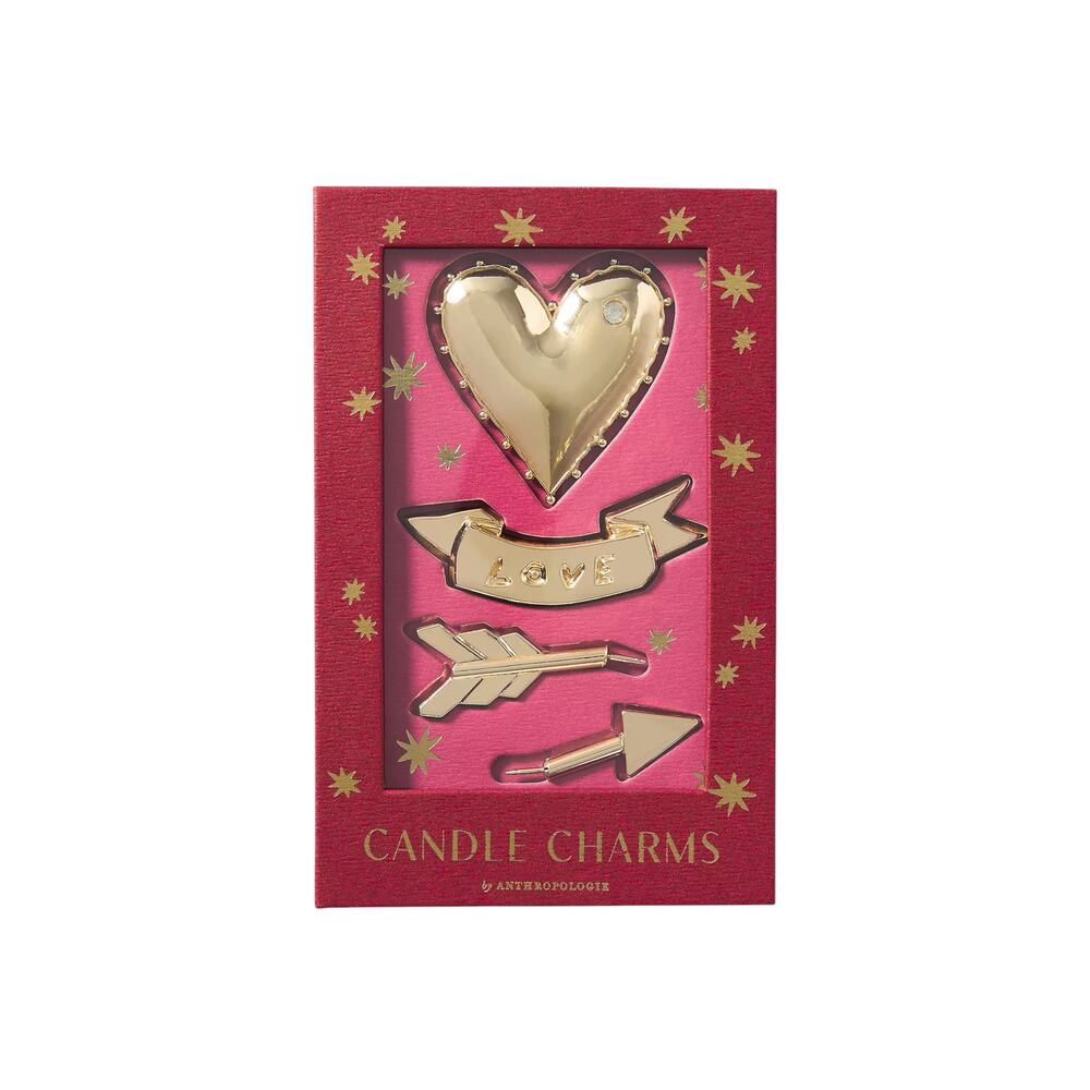 ANTHROPOLOGIE Heart Candle Charm